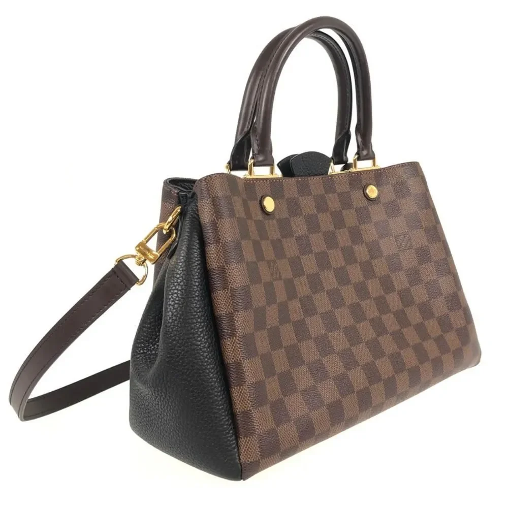 Louis Vuitton Brittany Damier Ebene Shoulder bag black - Picture 2 of 16